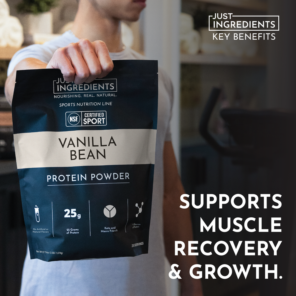 Vanilla Bean Protein Powder — NSF Certified Sport Formula