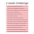 2 Week Product Swap Challenge