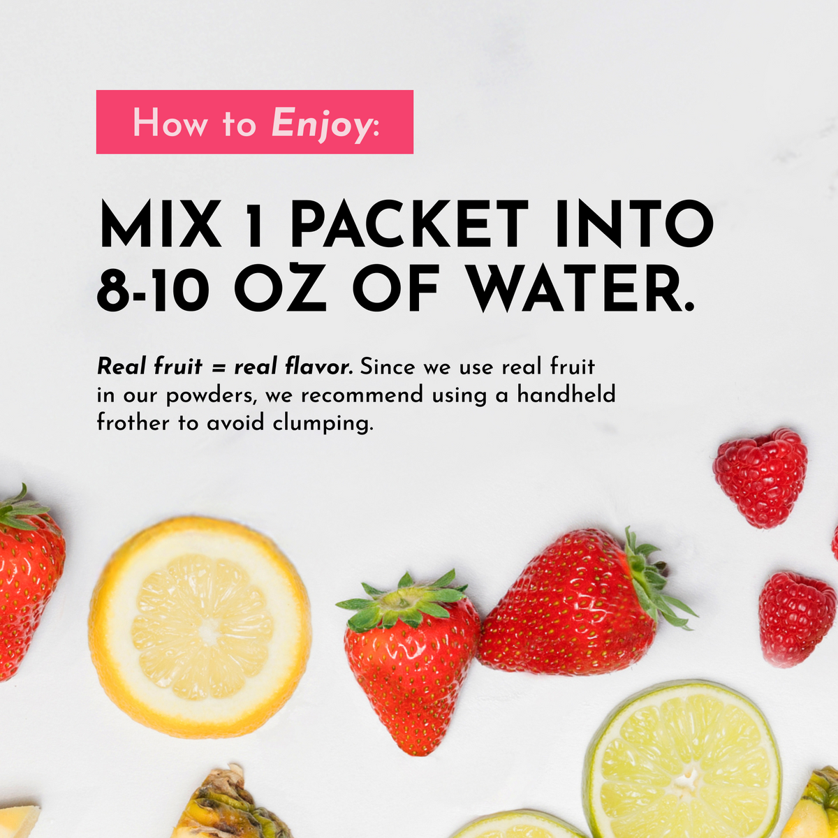 Strawberry Colada Pre‑Workout Stick by Lindsay Arnold