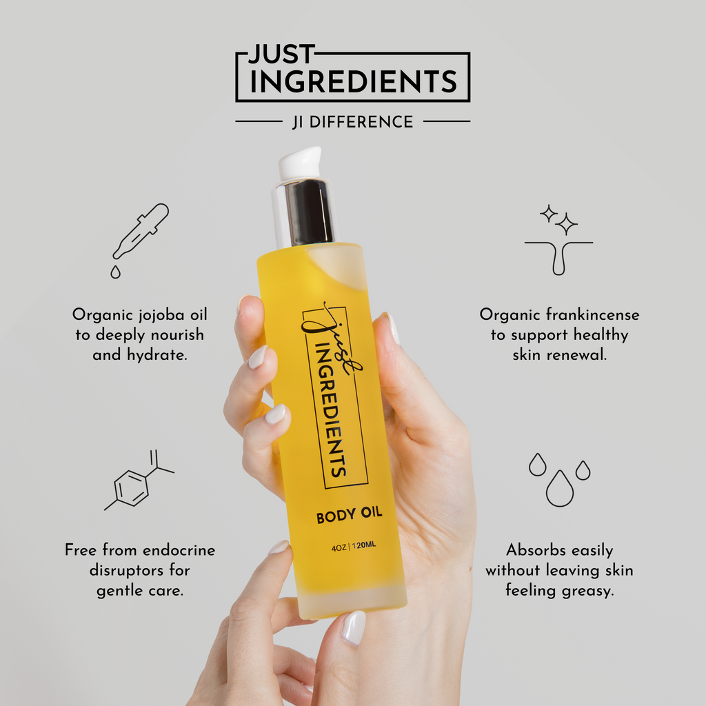 Sweet Citrus Organic Body Oil — 4 fl oz (120 ml)