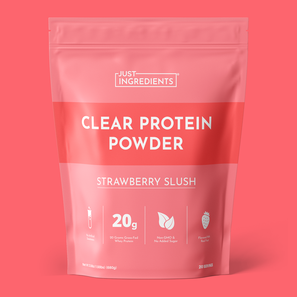 Strawberry Slush Clear Protein Powder — 20 Servings, 20g Protein