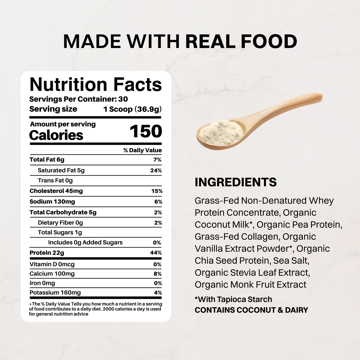 Just Plain Protein Powder