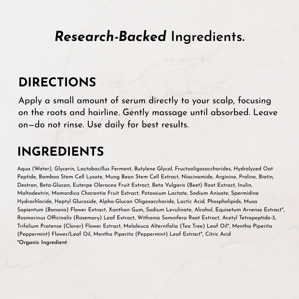 Scalp Serum — Plant Stem Cells & Probiotic Scalp Support