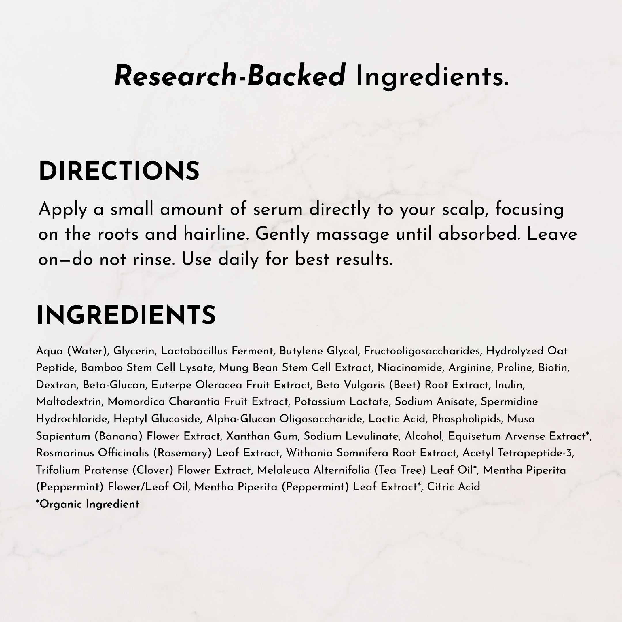 Scalp Serum — Plant Stem Cells & Probiotic Scalp Support