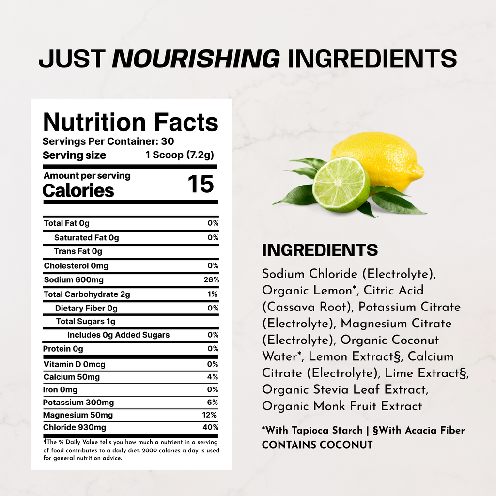 Lemon Lime Performance Electrolytes
