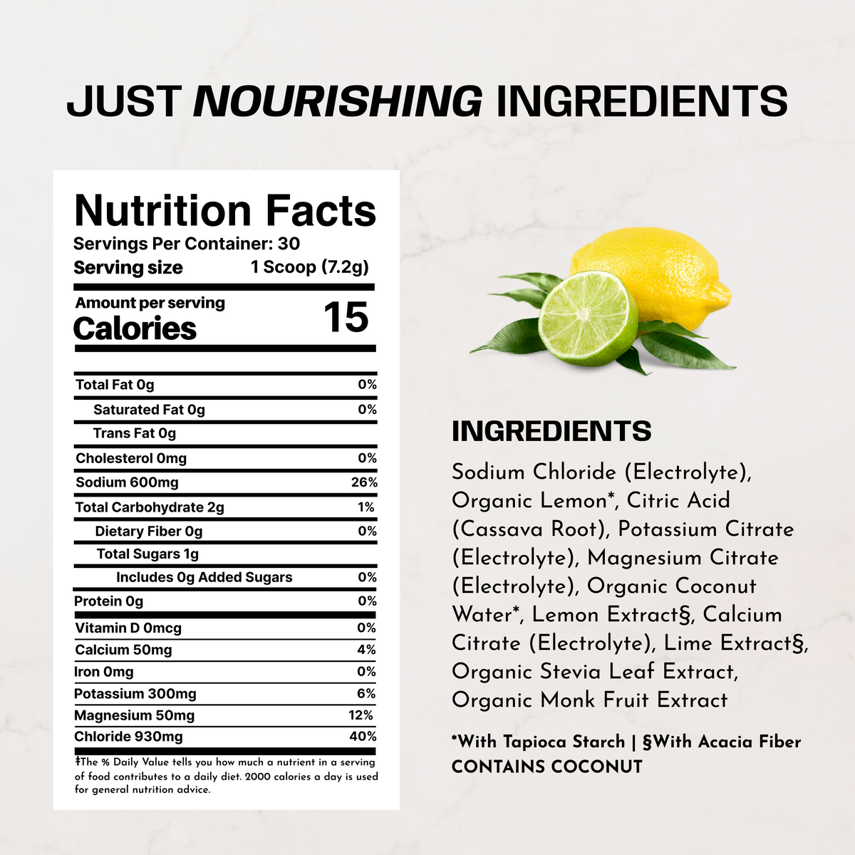 Lemon Lime Performance Electrolytes