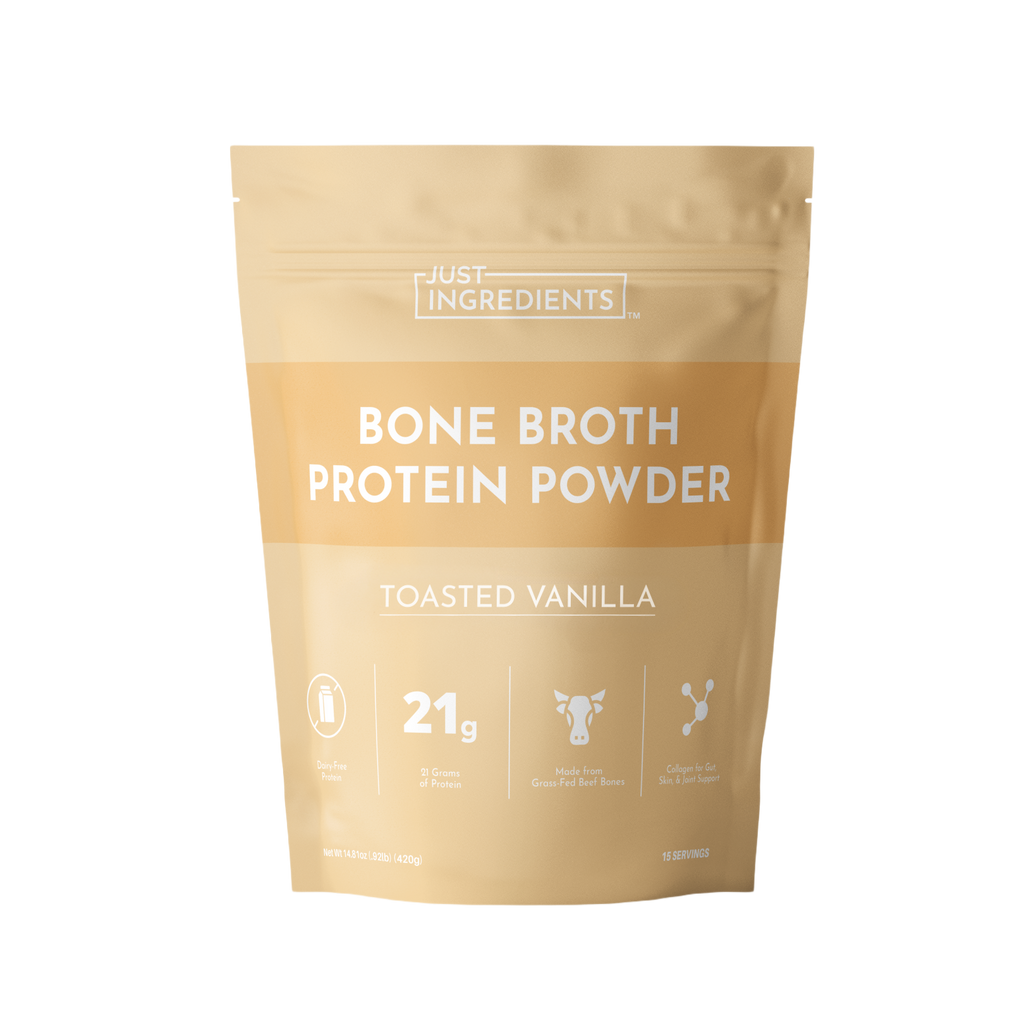 Toasted Vanilla Bone Broth Protein Powder — 15 Servings