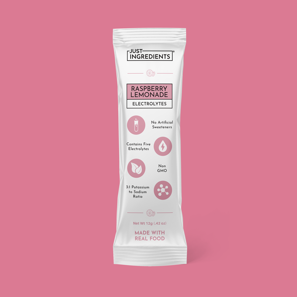 Raspberry Lemonade Electrolytes Stick - Single-Serve