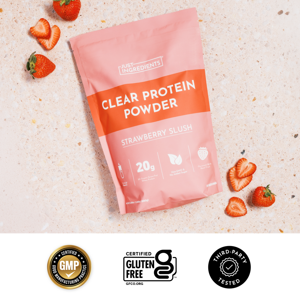 Strawberry Slush Clear Protein Powder — 20 Servings, 20g Protein