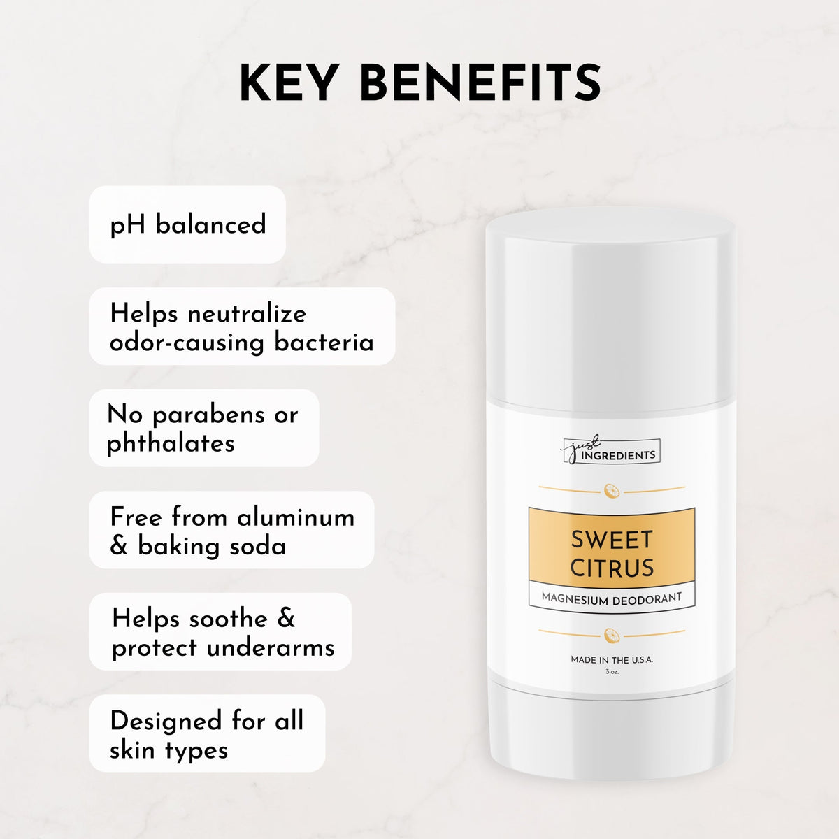 Sweet Citrus Deodorant