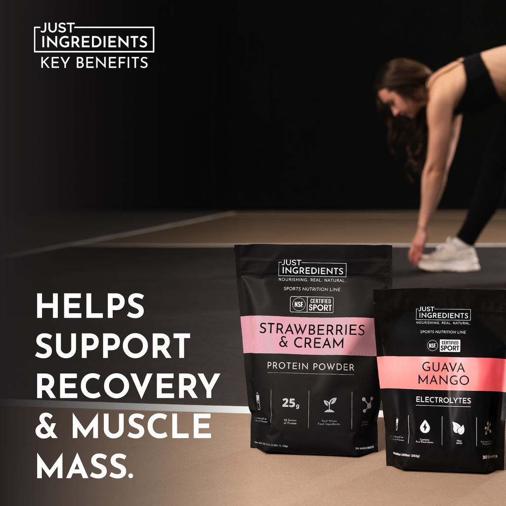 Strawberries & Cream Protein Powder — NSF Certified, 25g