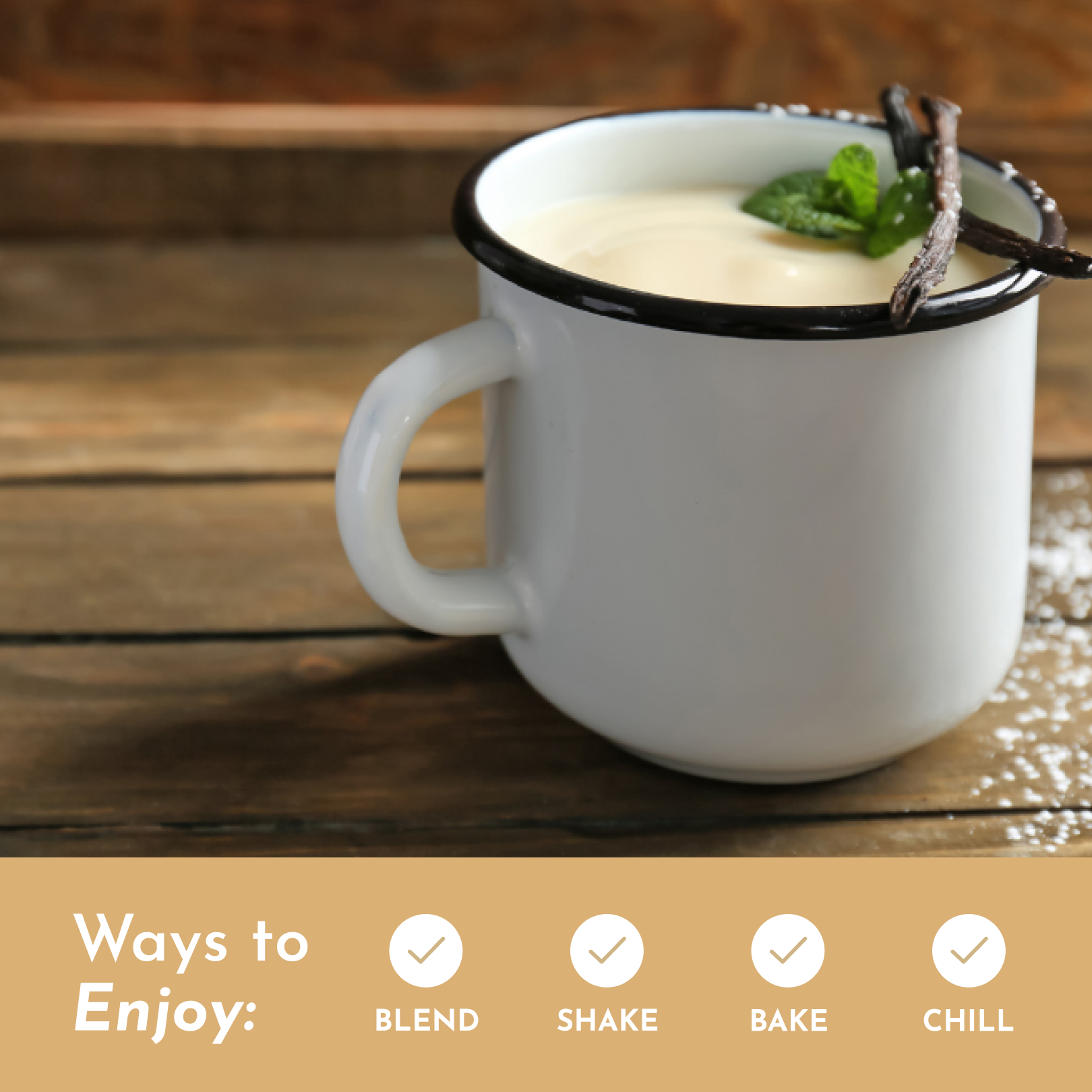 Toasted Vanilla Bone Broth Protein Powder — 15 Servings