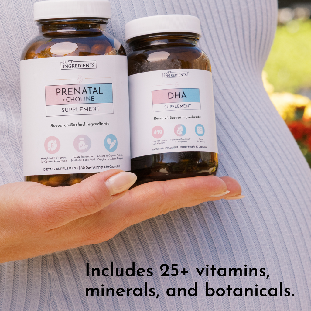 Prenatal & Postnatal + DHA — 2-Bottle Set