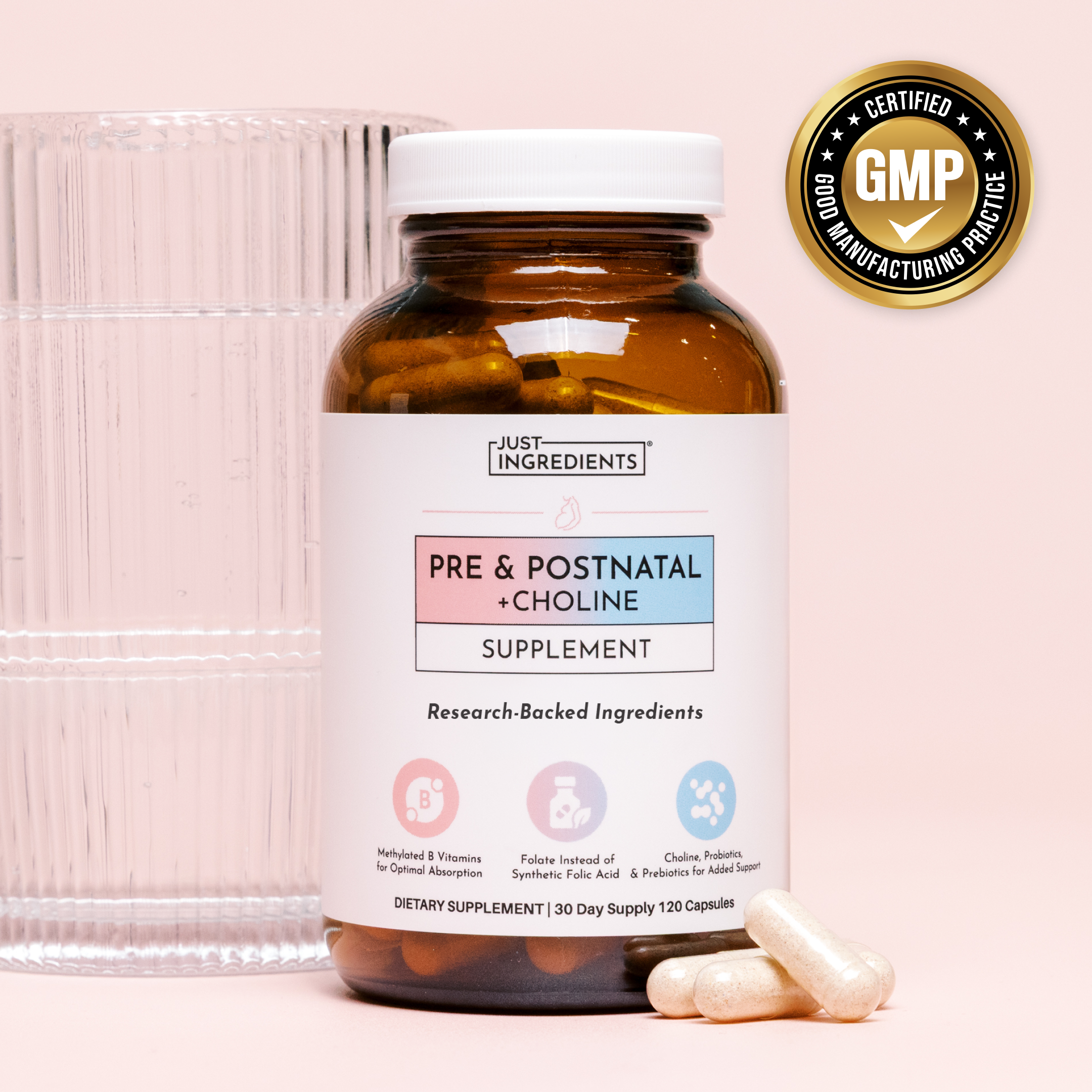 Pre & Postnatal - Choline + Algal DHA Set
