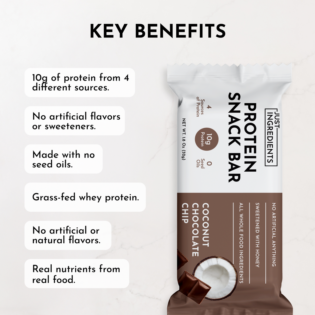Protein Snack Bar - Coconut Chocolate Chip (12-pack)