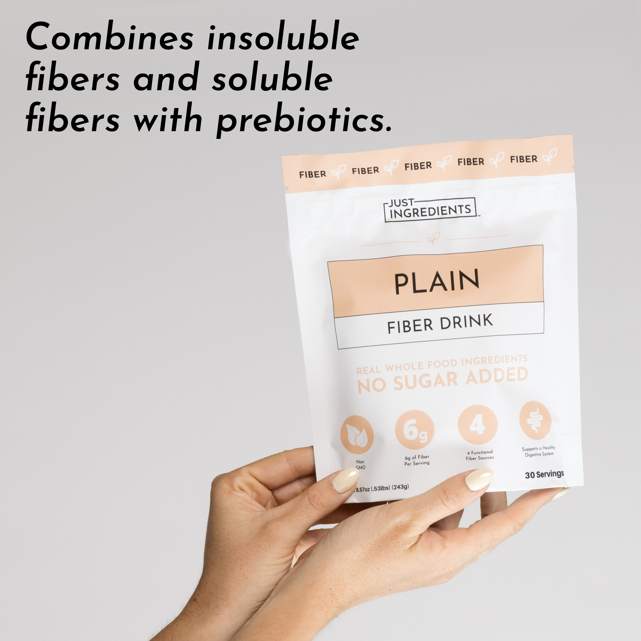 Plain Fiber Drink — 30 Servings