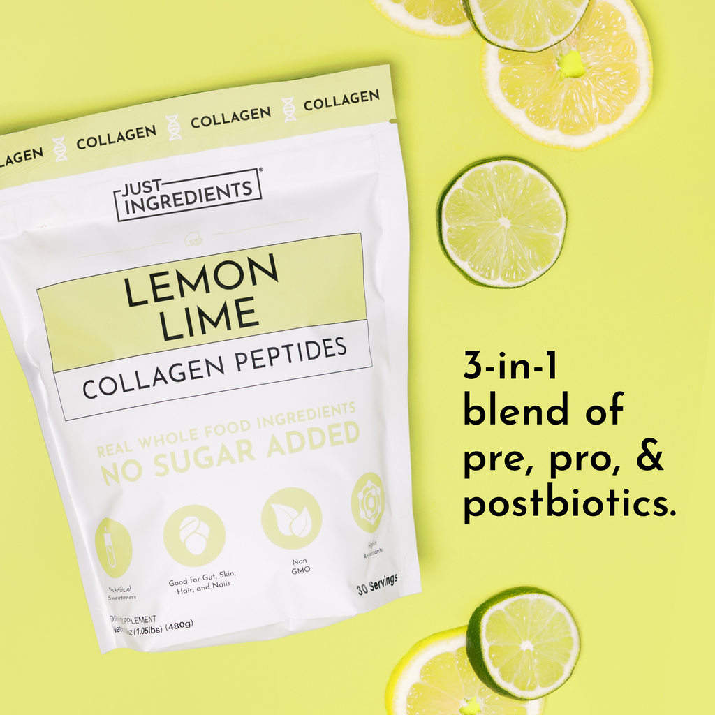 Lemon Lime Collagen Peptides — 30 Servings
