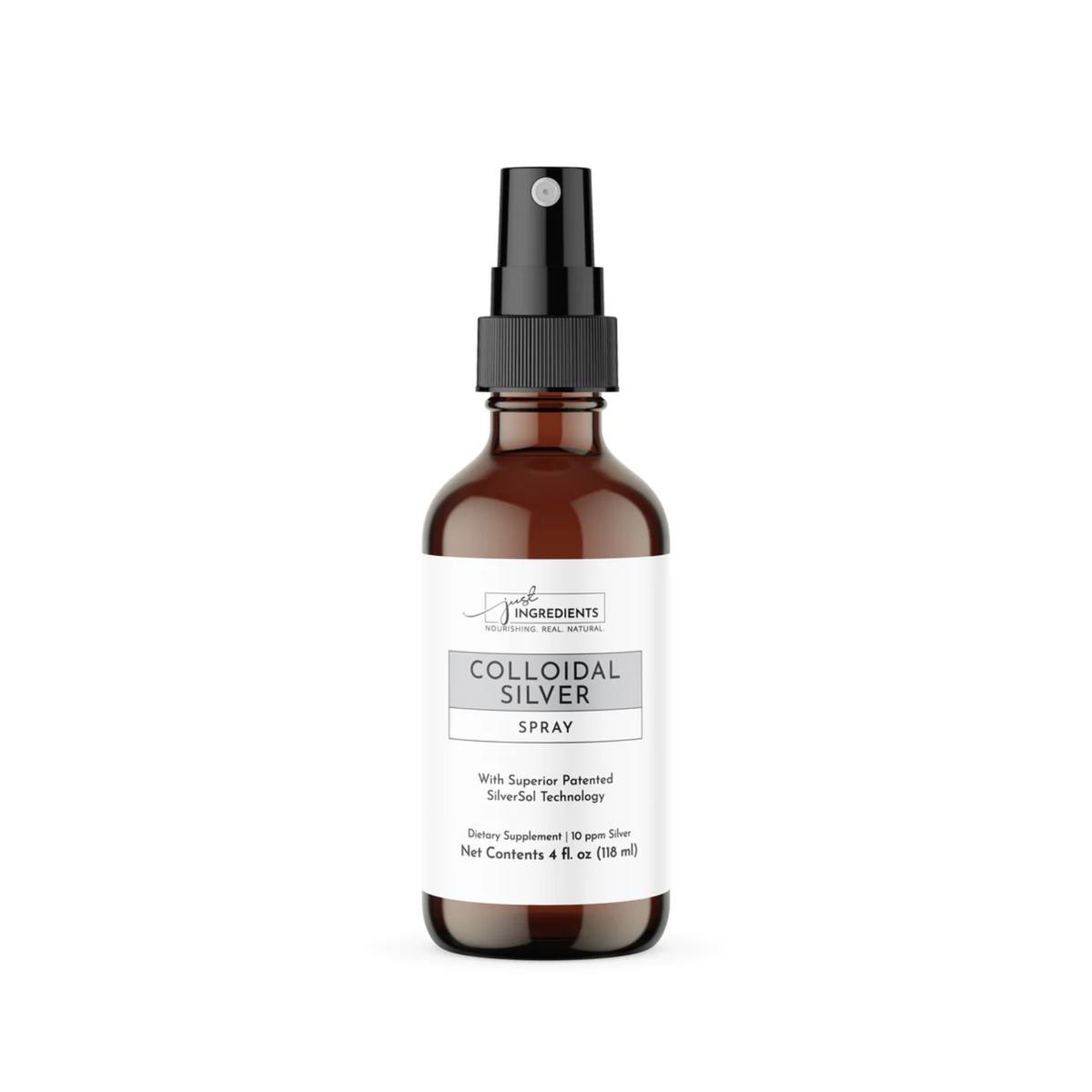 JUST INGREDIENTS COLLOIDAL SILVER