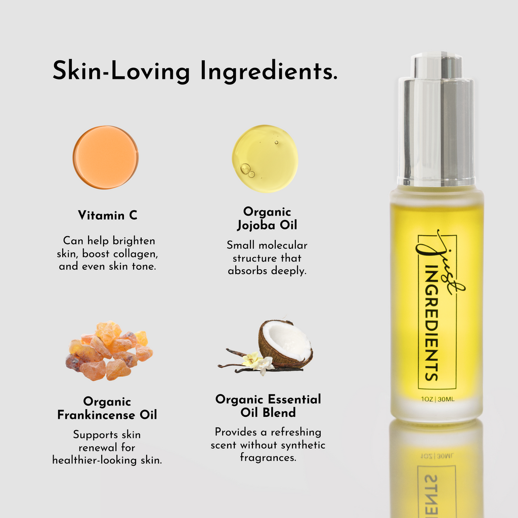Coconut Vanilla Face Serum + Vitamin C - 1 oz