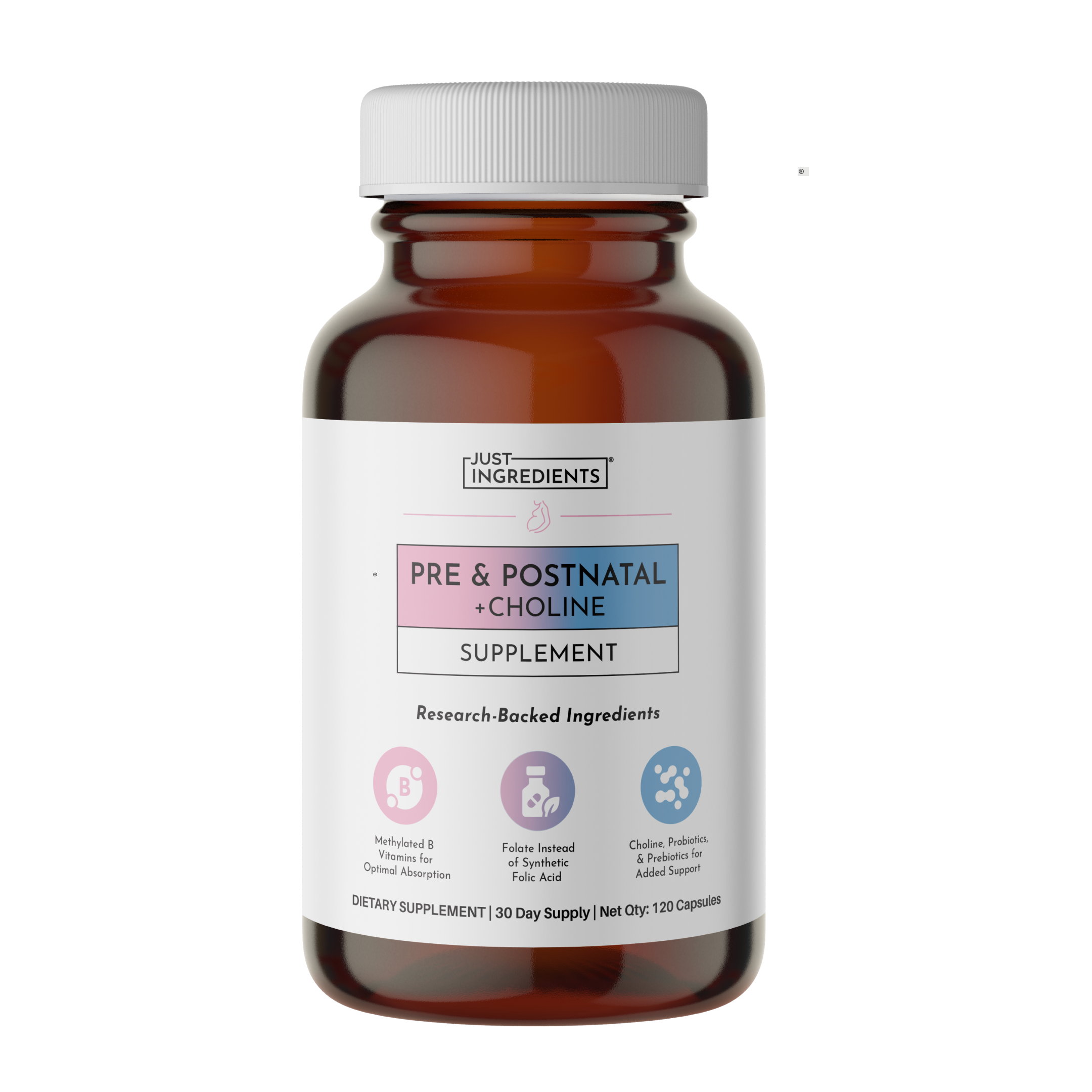 Pre & Postnatal - Choline + Algal DHA Set