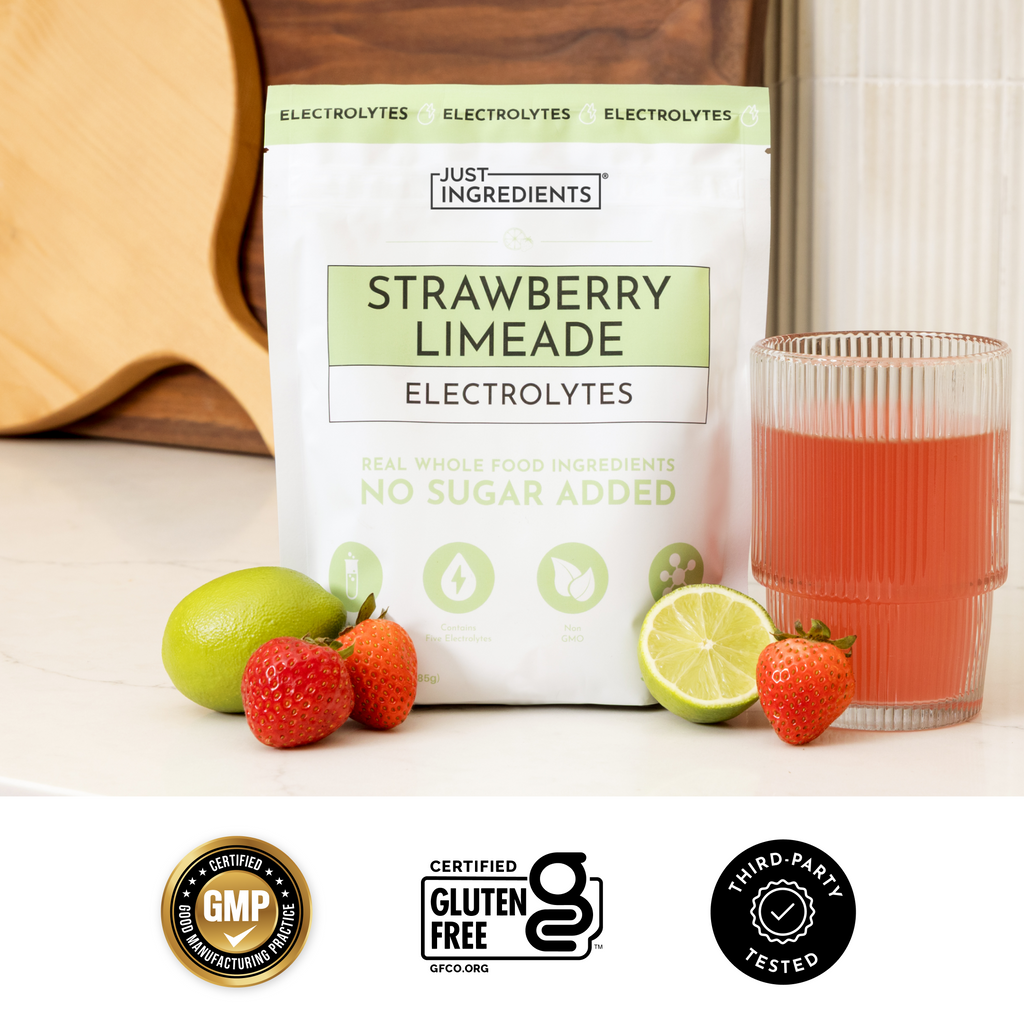 Strawberry Limeade Electrolytes Powder — 30 Servings
