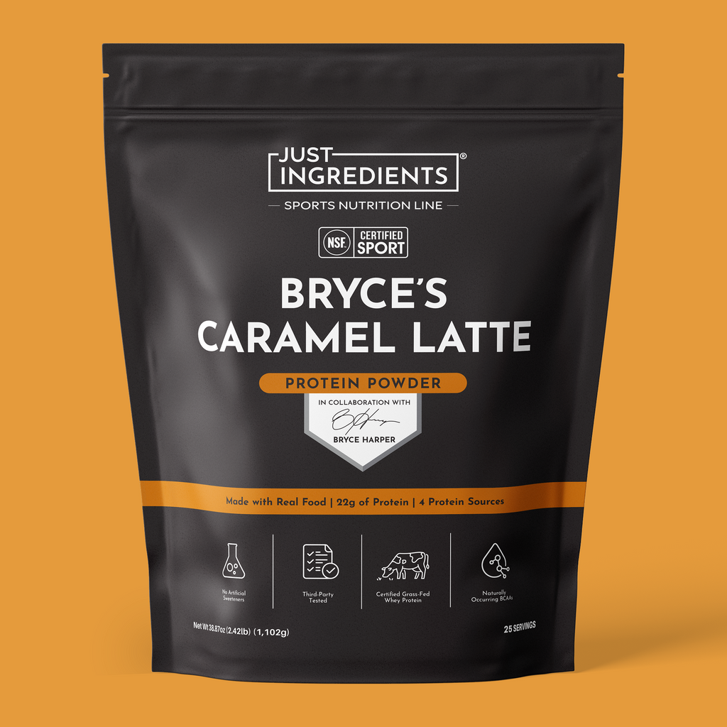 Bryce's Caramel Latte Protein Powder — NSF Certified for Sport