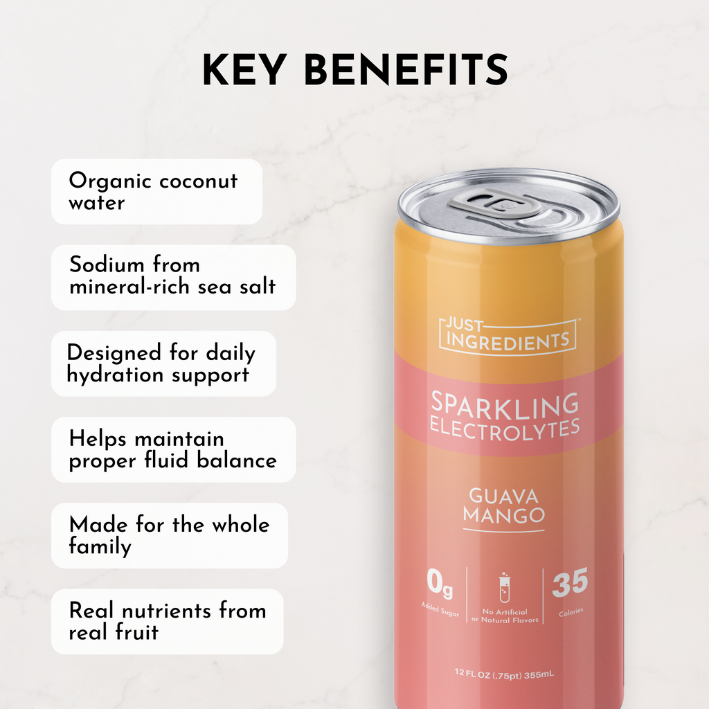 Guava Mango Sparkling Electrolytes (8 pack)