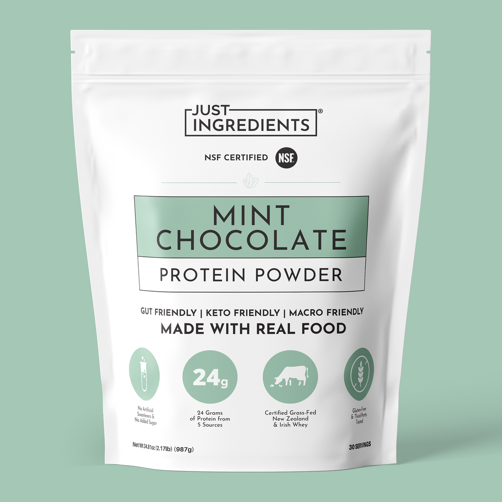 Mint Chocolate Protein Powder - 24g Protein, 5-Source Blend
