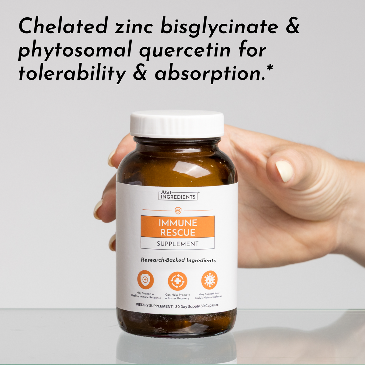 Immune Rescue — Daily Immune Support Capsules (60 ct)