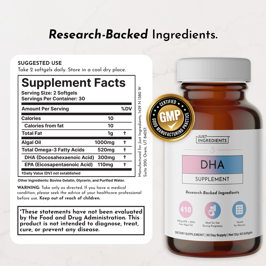 Prenatal & Postnatal Bundle — DHA, Choline & Gentle Iron